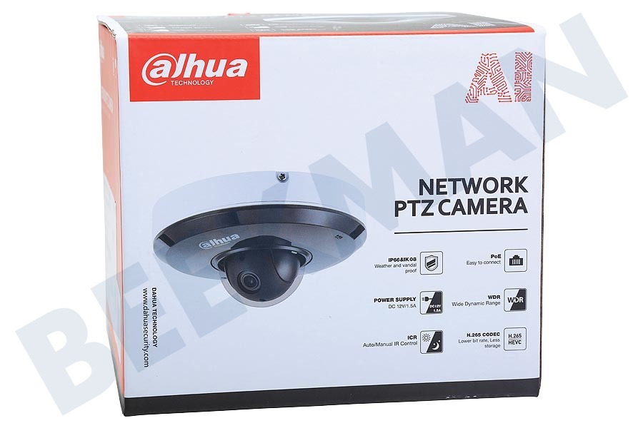 Dahua seguridad Exterior / interior de 4 megapíxeles con detección de movimiento inteligente