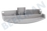 Aeg electrolux Lavadora Manija de la puerta Mango de plástico gris metalizado de 10 cm de ancho.