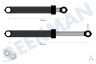 Constructa Lavadora Amortiguador 8mm, 3 piezas incluyendo pasadores