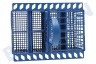 Whirlpool Lavavajillas C00301361 Contenedor cubiertos 8 compartimentos con asa