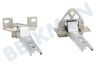 Vorwerk Refrigerador 00268698 Bisagra metal corto, por 2 piezas