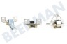 Alternatief Refrigerador 00268699 Bisagra corta de metal -por 3-