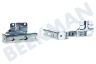 Bosch Refrigerador 12004051 Bisagra Conjunto de metal arriba y abajo.