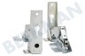 Bauknecht Refrigerador Hettich 3904 5.0 Bisagra Abajo derecha, arriba izquierda con Arriba derecha, abajo izquierda (conjunto)