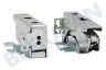 Bauknecht Refrigerador Hettich 3904 5.0 Bisagra Abajo derecha, arriba izquierda con Arriba derecha, abajo izquierda (conjunto)