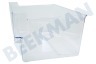 Bauknecht Refrigerador Cajón verdura recipiente para verduras crujiente, transparente