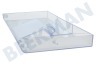 Neutral Refrigerador Panel frontal Del cajón del congelador, transparente