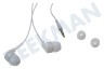 Dell Auriculares esteréo Intraaural con botón de grabación, Blanco