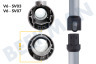 Dyson Aspiradora 966489-10 Dyson escobilla de goma suave de rodillo