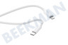 Musthavz MHBRCABUSBLIGHTW Musthavz Cable trenzado USB-C a Lightning de 1,0 metros, blanco