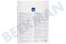 Whirlpool Campana extractora 94527, C00094527 Filtro Cuadrado 24x22,8x3cm