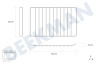 Siemens Horno-Microondas 441179, 00441179 Rejilla 440x345mm