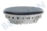 Pelgrim Cocina Tapa del quemador Normal, negro