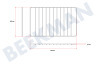 Grundig Horno-Microondas 240440219 Rejilla del horno