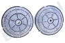KitchenAid Campana extractora 484000008824 Anti-Olor Tipo de filtro de carbono 57