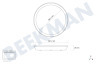 Bauknecht Horno-Microondas Placa Plato crujiente -30,5 cm / 32 cm (tamaño superior)