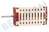 Smeg Cocina Interruptor Interruptor del horno, izquierda