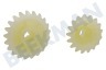 Kenwood Máquina de cocina KW717212 Rueda dentada Engranaje cónico, 2 piezas