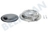 Dometic Placa Cáliz del quemador Placa de quemador 2 agujeros, esmaltada, D=75mm