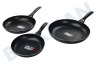 Alpina 18295 Juego de sartenes Alpina Chef Luxury, tres piezas