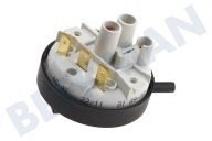 Zanussi-electrolux 1528189028 Lavavajillas Regulador automático presión adecuado para entre otros F50742, ZDT101, F40010IM 3 contactos, 65/45 adecuado para entre otros F50742, ZDT101, F40010IM