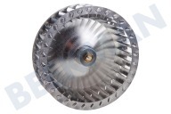 255435, C00255435 Rodillo de ventilador adecuado para entre otros AQGMD149BEU, CAWD129EU Aluminio, 12cm