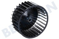 Ignis 481236118537 Secadora Rodillo de ventilador adecuado para entre otros AWZ7813, TRAS6112, AWL633 Plástico pequeño, en el frente. adecuado para entre otros AWZ7813, TRAS6112, AWL633