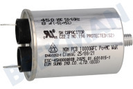 Samsung 2501001339 2501-001339 Secadora Condensador de funcionamiento de 8uF adecuado para entre otros DV80F5EBHGW/EN, DV91H8000HW/EN, SDC14719, SDC3D809