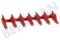 AEG 8074683064 Lavavajillas Inserción adecuado para entre otros GA60SLI, F99709 Goma para cesta, roja adecuado para entre otros GA60SLI, F99709