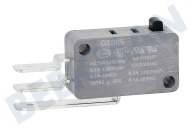 Interruptor adecuado para entre otros DEN48531X, DVN04321W, GNFP4550XB Microinterruptor de flotador