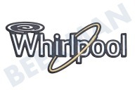 Pegatina adecuado para entre otros varios refrigeradores y congeladores Whirlpool Logotipo de hidromasaje