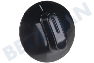Zanussi 1523165114  Botón adecuado para entre otros ID6245X, ID6345, Negro adecuado para entre otros ID6245X, ID6345,