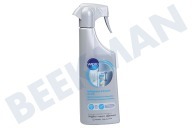 WPRO 484000008422  FRI101 WPRO Fridge Cleaner - Descongelar spray (500ml) adecuado para entre otros Depósitos de hielo