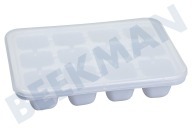 Cylinda 654106, 00654106 Refrigerador bandeja de hielo adecuado para entre otros KG36SA10, KGN39A60, KUL14A41
