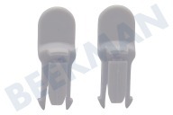 Novamatic 603659, 00603659 Refrigerador Bisagra adecuado para entre otros GSV34V30 Juego de trampilla de congelador blanca adecuado para entre otros GSV34V30