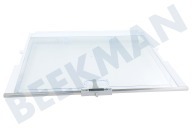 Bosch Refrigerador 747860, 00747860 Placa de vidrio completa adecuado para entre otros KI81RAD3002, KI72LAD3001