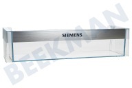Siemens 704703, 00704703 Refrigerador Soporte botellas frigo adecuado para entre otros KG36EAL40, KG39EAL40 Transparente adecuado para entre otros KG36EAL40, KG39EAL40