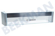 Bosch 743239, 00743239 Refrigerador Soporte botellas frigo adecuado para entre otros KIS77AD30 Transparente adecuado para entre otros KIS77AD30