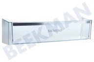 Siemens 11025150 705188, 00705188 Refrigerador Soporte botellas frigo adecuado para entre otros KI18LV51, KI20LV52, KT16LPW Transparente adecuado para entre otros KI18LV51, KI20LV52, KT16LPW
