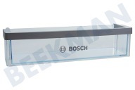Bosch 00671206 Refrigerador Soporte botellas frigo adecuado para entre otros KFR18E51, KIL38A51 Transparente 432x115x104mm adecuado para entre otros KFR18E51, KIL38A51