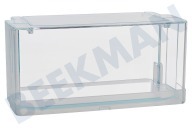 Siemens 265227, 00265227 Refrigerador Compartimiento de mantequilla adecuado para entre otros KI30E40, KI26R40, KI16L40 Transparente 207x105x98mm adecuado para entre otros KI30E40, KI26R40, KI16L40