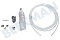 Smeg 4346650400 Refrigerador filtro de agua adecuado para entre otros GN162320X, GNE134630X