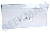 Beko 4640630100 Refrigerador Frontal adecuado para entre otros BCHA275K3S, BCNA306E2S, KCHA300K20XP Desde el cajón inferior del congelador adecuado para entre otros BCHA275K3S, BCNA306E2S, KCHA300K20XP
