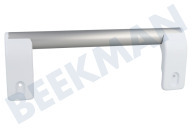 Asidero adecuado para entre otros WBE3733AW, WBM3116W, WTE3813AW Tirador de puerta blanco/gris