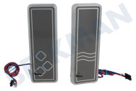 Palanca adecuado para entre otros WSF5574AN, KSN570AGW Incluye iluminación LED