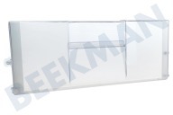 Panel frontal adecuado para entre otros GKEA140A, GKNA2802 Del cajón del congelador, transparente