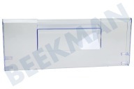 Puerta frigorífico adecuado para entre otros ZBB25431SA, ZBB28430SL, ZBB25431SA Transparente