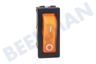 Dometic 292627520 Refrigerador Interruptor Iluminado, Naranja adecuado para entre otros RM4211, RM4401