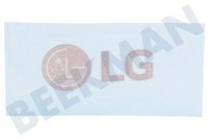 LG MFT62346511 Refrigerador Logotipo de LG Pegatina adecuado para entre otros Varios modelos