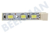 Haier 49054568 Refrigerador Iluminación LED adecuado para entre otros B3FE742CMJ, HTF508DGS7